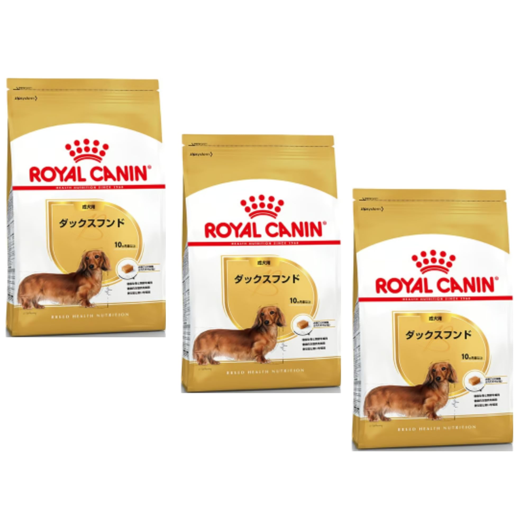 Amazon.co.jp: ロイヤルカナン BHN ダックスフンド 成犬用 800g×3